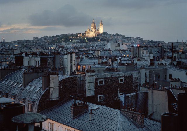 Over Paris: 4 x 5 night photographs by Alain Cornu