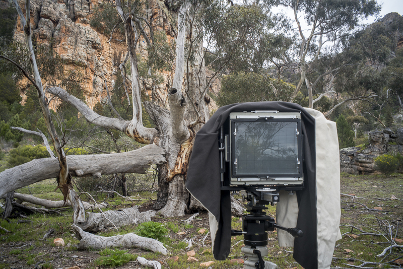 Photographing at Mount Arapiles