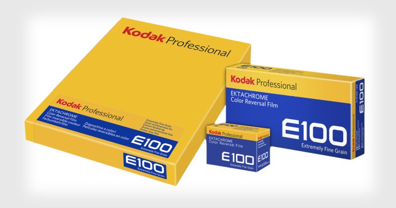 Kodak Ektachrome E100 available in 4×5