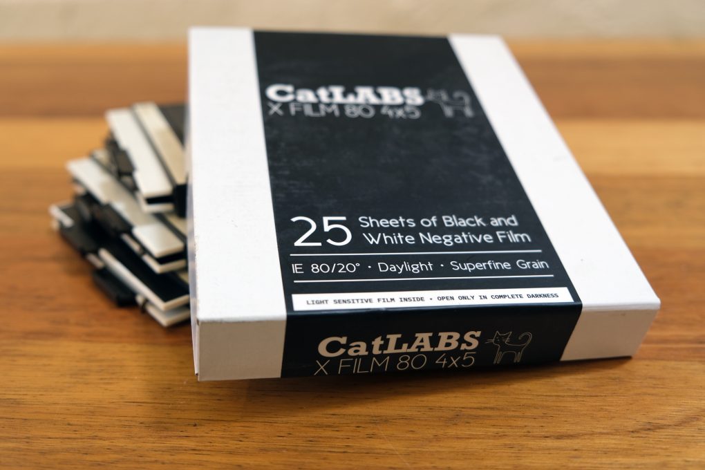 Review of CatLABS ‘x film 80’ sheet film by David Tatnall.