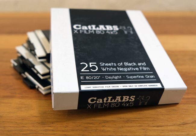 Review of CatLABS ‘x film 80’ sheet film by David Tatnall.