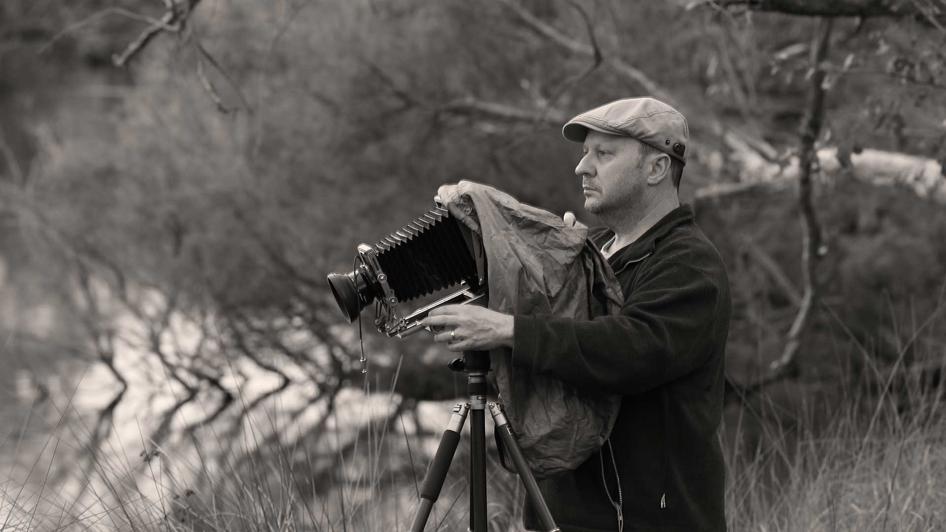 Large format photography workshop with Alex Bond