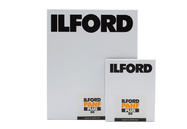 Ilford Pan F now in sheet film sizes